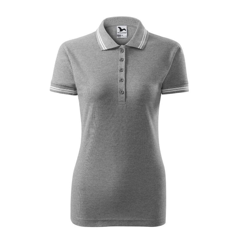 Adler Urban W polo MLI-22012 dark grey melange XL