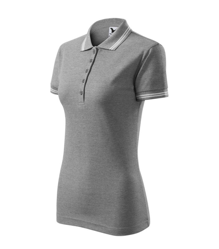 Adler Urban W polo MLI-22012 dark grey melange 2XL