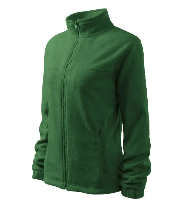Jacket fleece dámský lahvově zelená XS