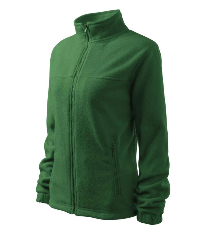 Jacket fleece dámský lahvově zelená XS