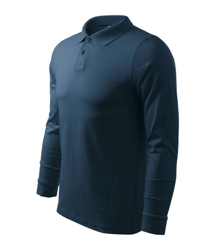Malfini Single J. LS M MLI-21102 polokošile tmavě modrá s