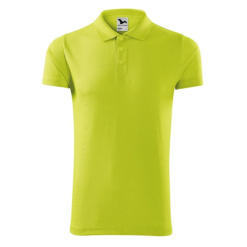 Pánské polo tričko Victory M MLI-21762 limetkově zelené - Malfini 2XL
