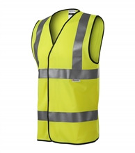 HV Bright Reflexní vesta Rimec MLI-9V397 fluorescenční žlutá M