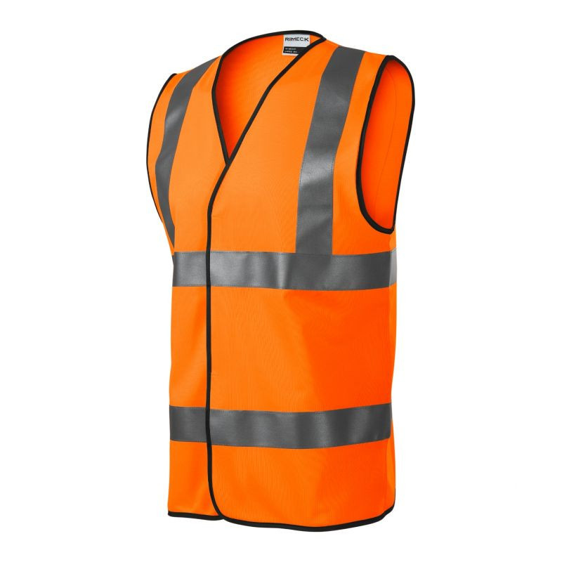 Unisex reflexní vesta HV Bright (fluorescenční oranžová) 2XL