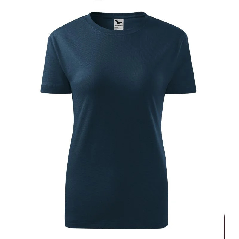 Dámské tričko Malfini Classic New W MLI-13302 tmavě modré - Malfini XS