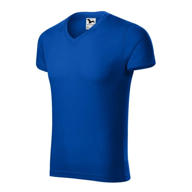 Pánské tričko s výstřihem do V Slim Fit M MLI-14605 - Malfini XL