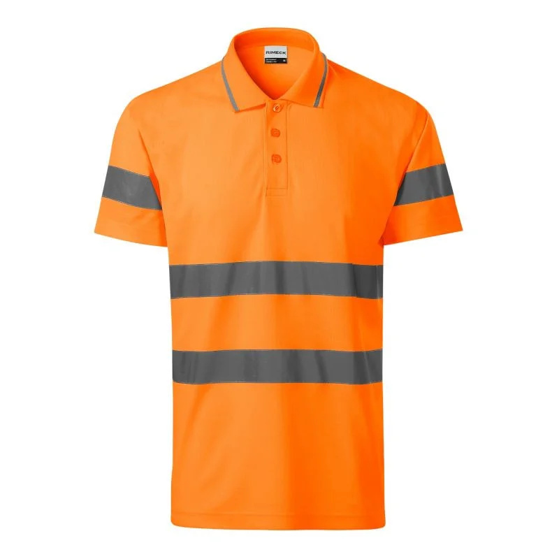 Rimeck HV Runway M polo MLI-2V998 fluorescenční oranžová M