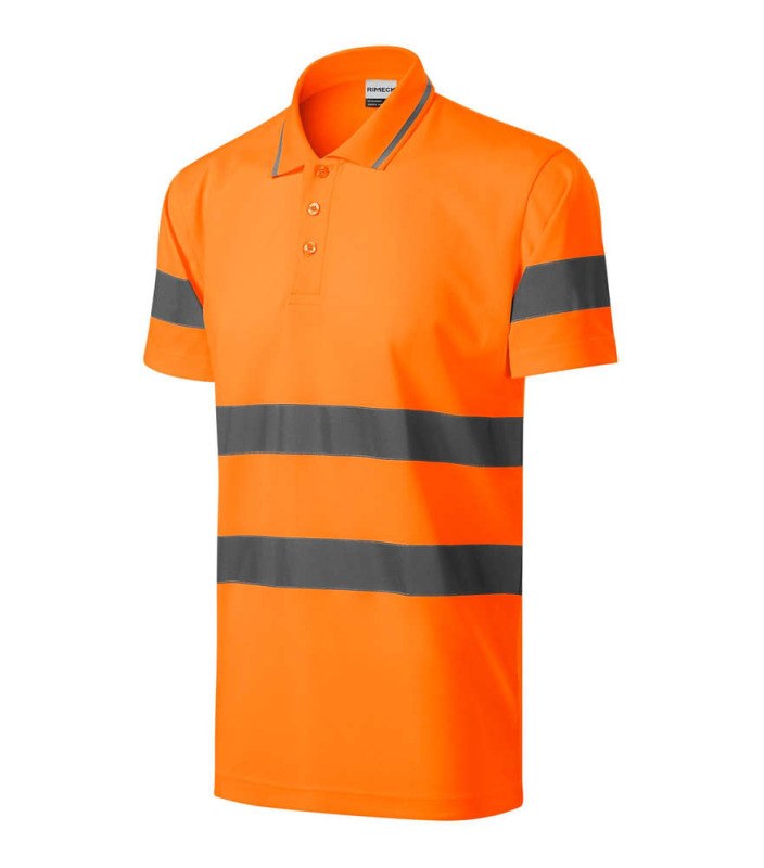 Rimeck HV Runway M polo MLI-2V998 fluorescenční oranžová 2XL