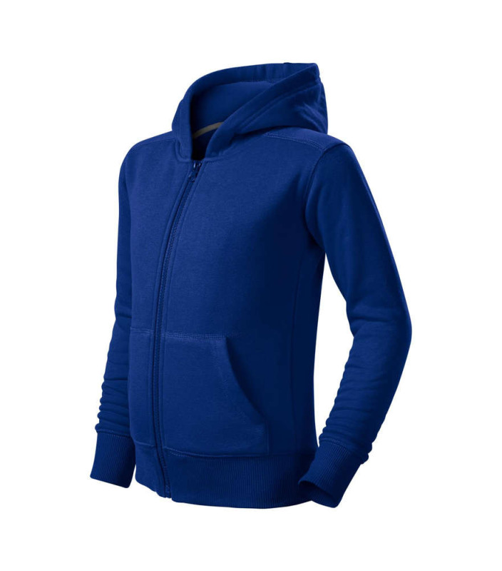 Trendy Zipper mikina dětská královská modrá 122 cm/6 let