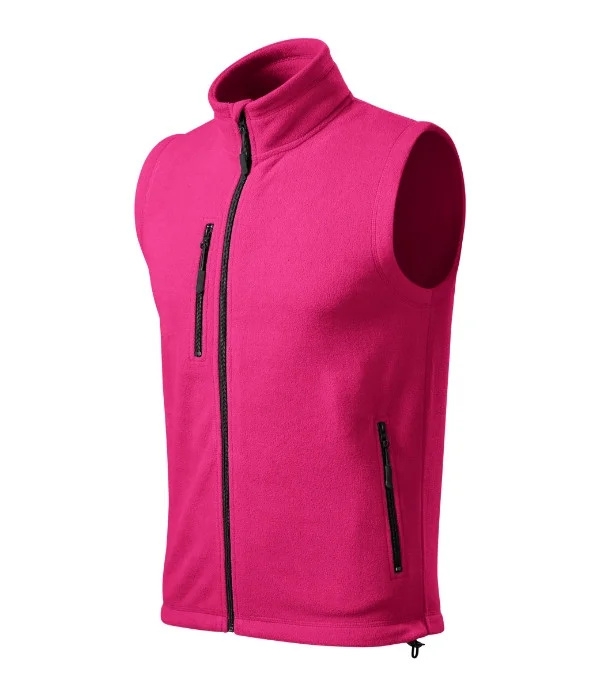 Exit fleece vesta unisex purpurová L