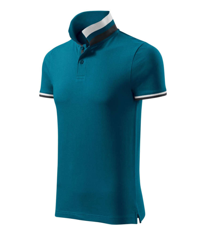 Polokošile Malfini Collar Up M MLI-25693 petrolejově modrá M