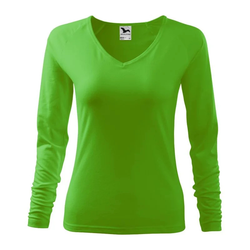 Malfini Elegance W MLI-12792 tričko se zeleným jablkem XL