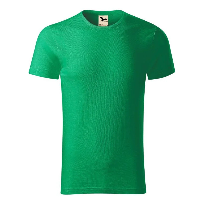 Malfini Native (GOTS) M MLI-17316 trávově zelená košile 3XL