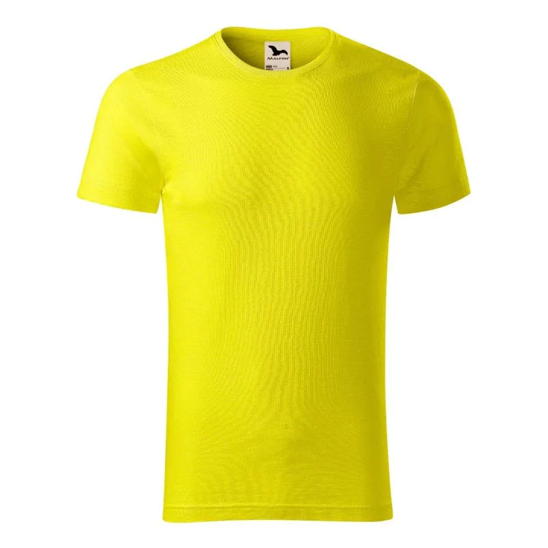 Malfini Native (GOTS) M MLI-17396 citronová košile XL