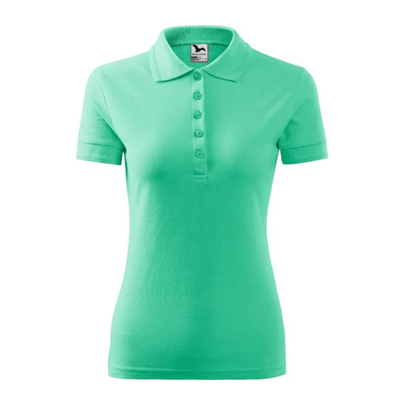 Dámské polo košile MLI-21095 Mátová - Malfini 2XL mátově zelená