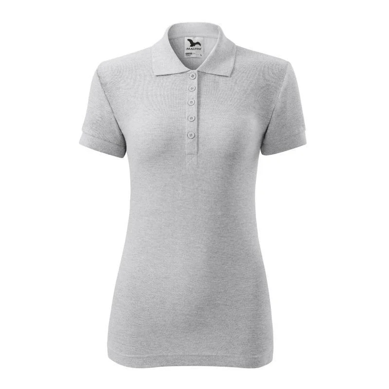 Polokošile Malfini Cotton W MLI-21303 light grey melange XS