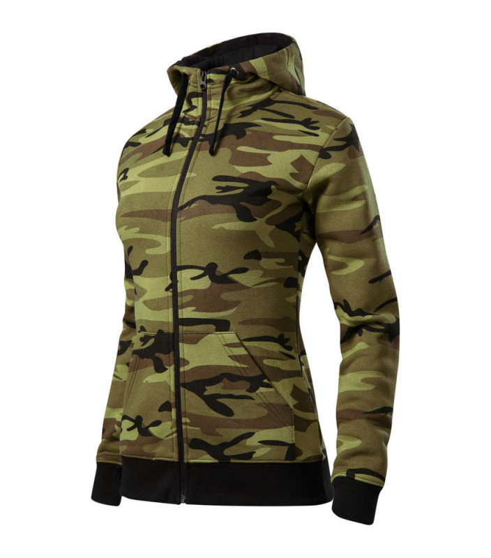 Dámská mikina bez knoflíků Camo W MLI-C2034 - Malfini M
