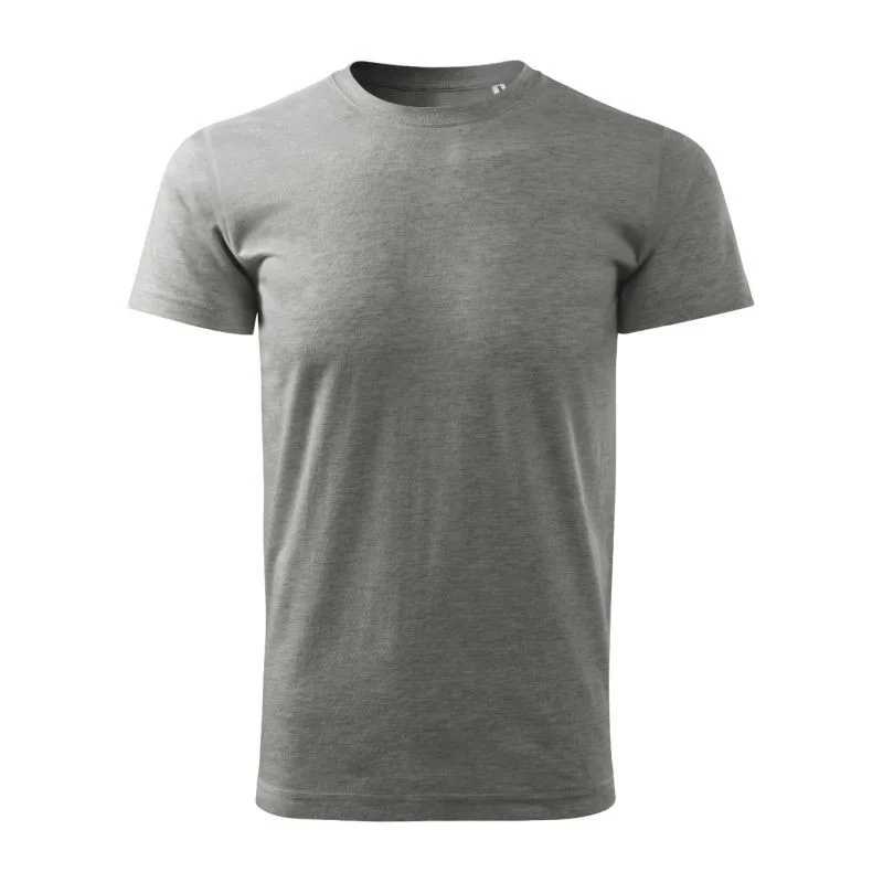 Malfini Heavy New Free M MLI-F3712 tmavě šedé melanžové tričko 3XL