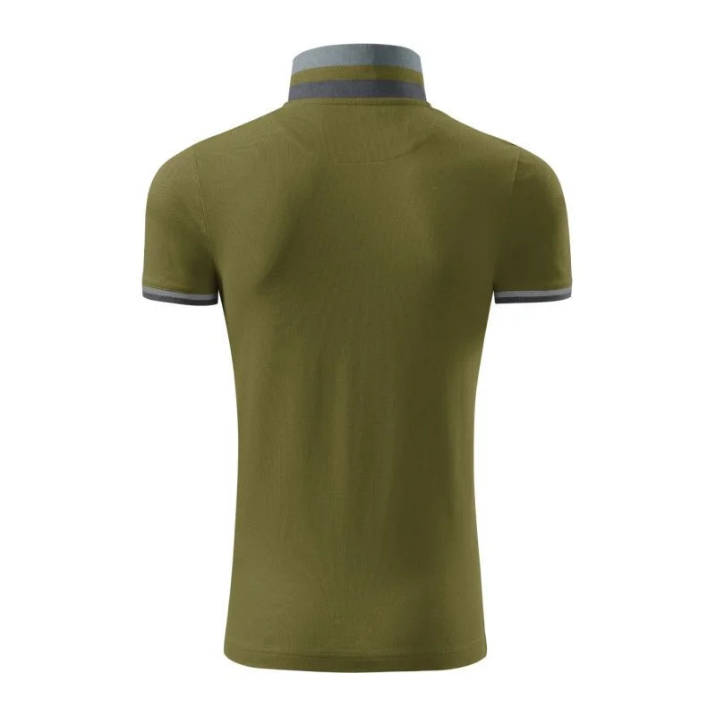 Malfini Collar Up M MLI-256A3 avokádově zelená polokošile M