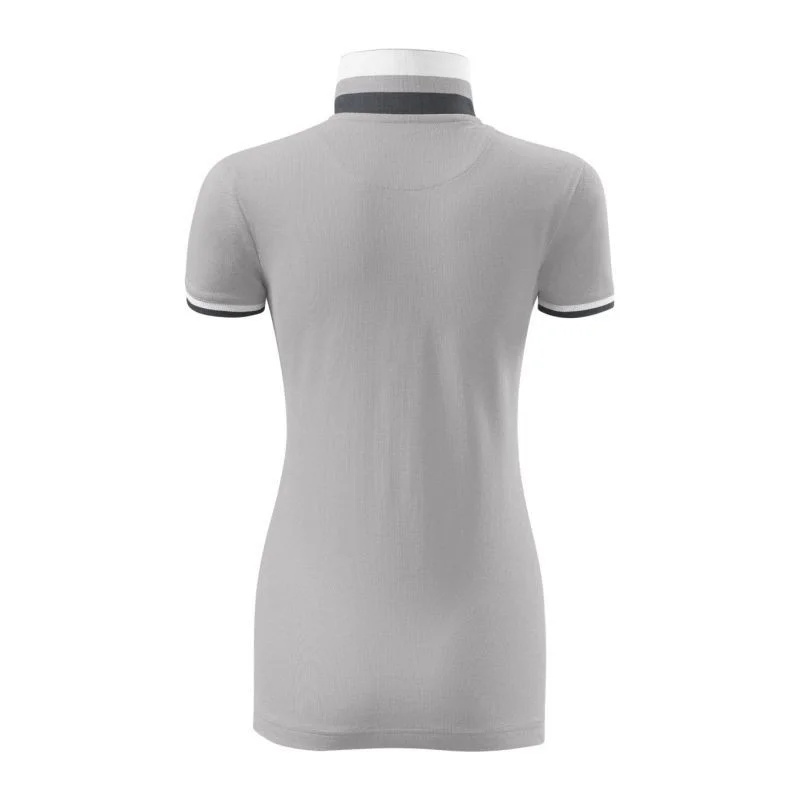 Polokošile Malfini Collar Up W MLI-257A4 stříbrná šedá 2XL