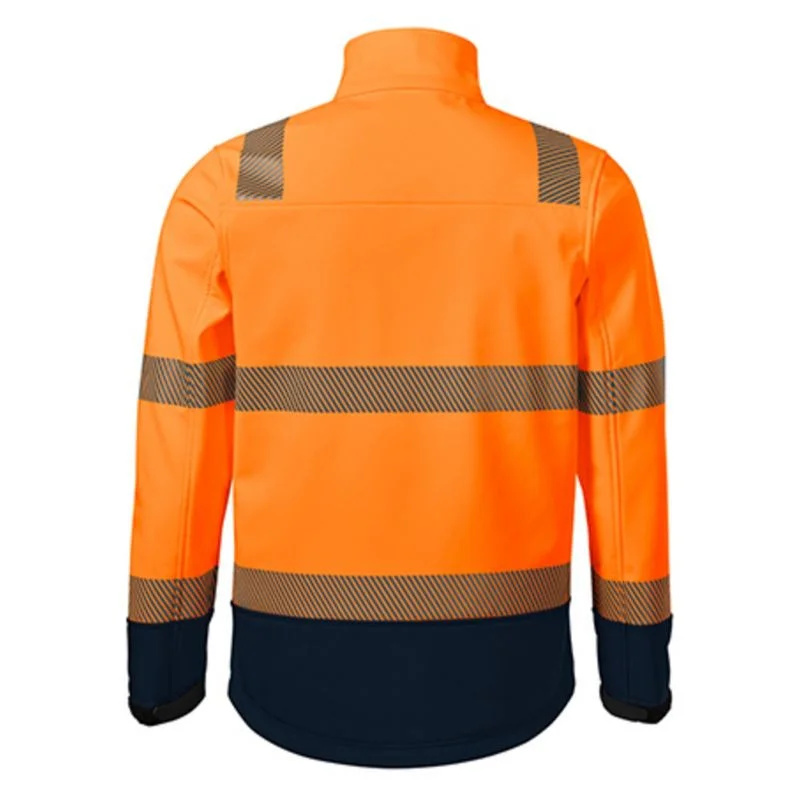 Pánská bunda Rimeck HV Drop M MLI-5V398 fluorescenční oranžová 3XL