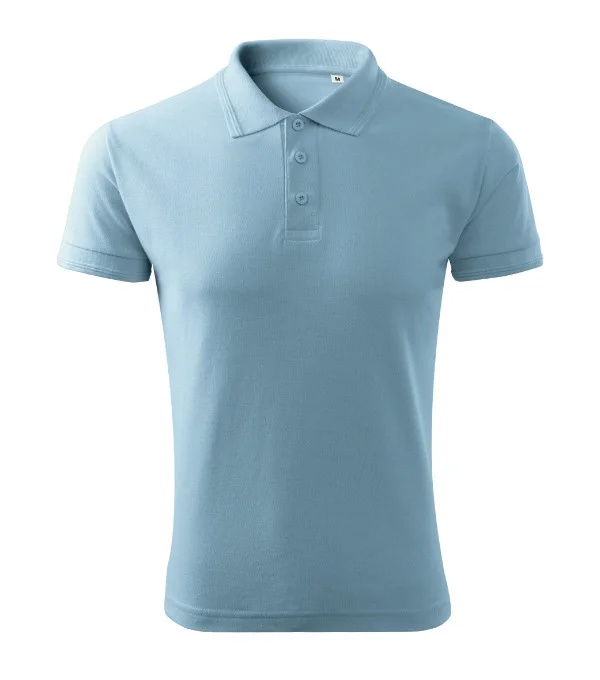 Pique Polo Free polokošile pánská nebesky modrá 3XL