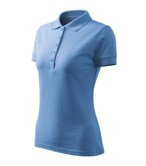 Pique Polo Free polokošile dámská nebesky modrá 2XL
