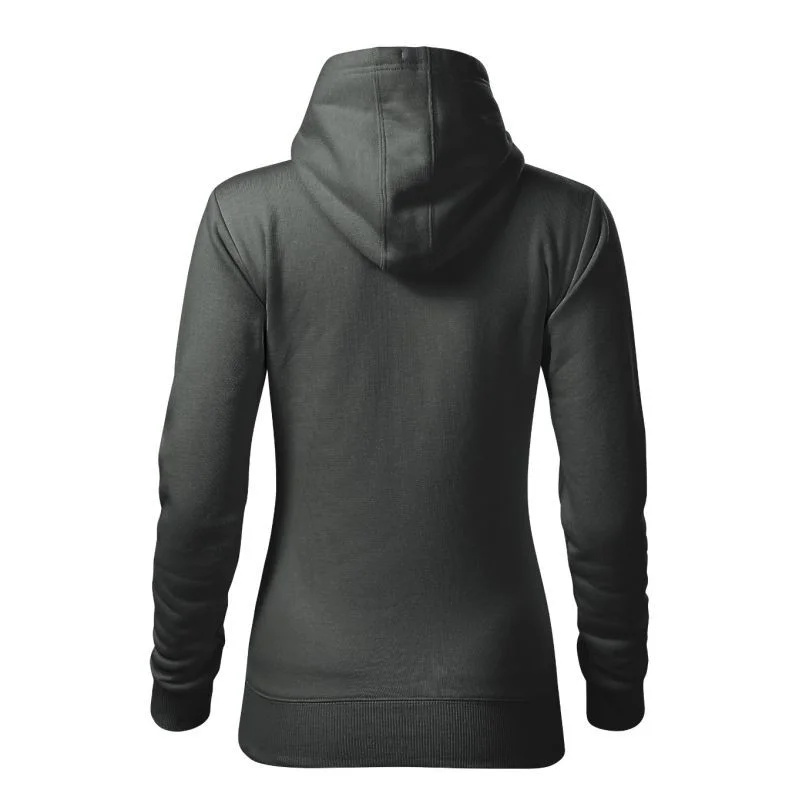 Malfini Cape Free W MLI-F1467 tmavě khaki mikina L