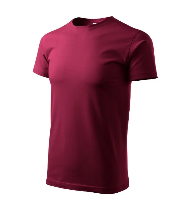 Heavy New tričko unisex garnet XL