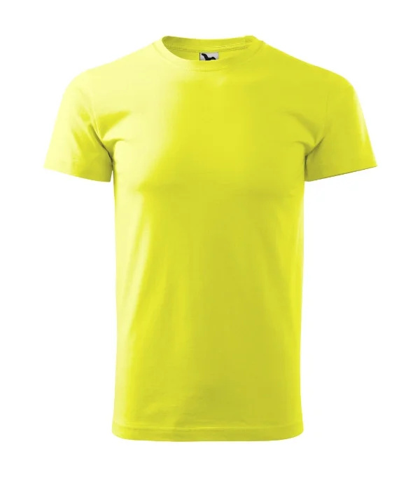 Heavy New tričko unisex neon yellow S