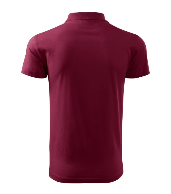 Single J. polokošile pánská garnet XL