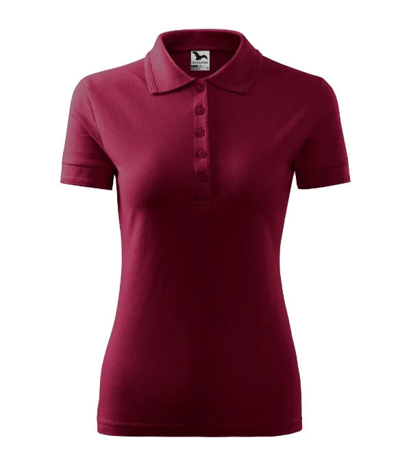 Pique Polo polokošile dámská garnet L