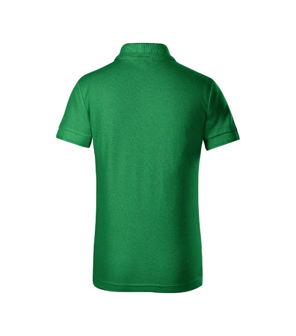 Pique Polo polokošile dětská středně zelená 158 cm/12 let