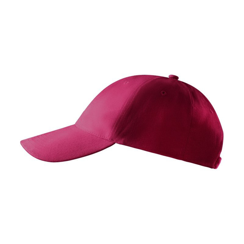 Unisex čepice 6P (granátová) nastavitelný