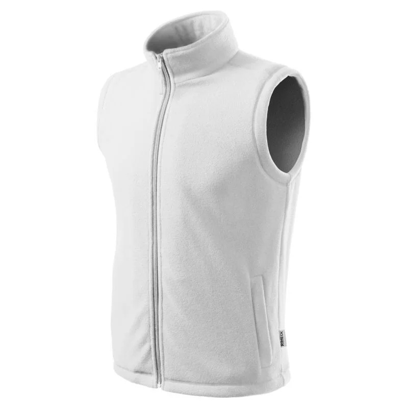 Unisex fleecová vesta Next (bílá (štítek značky)) L