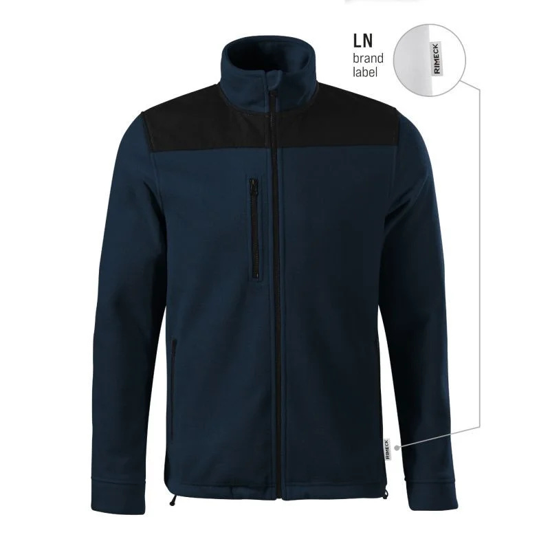 Fleece Malfini Effect M MLI-530LN námořnická modrá XL