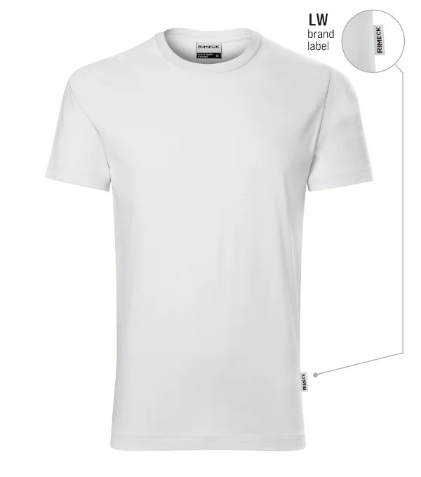 Resist heavy tričko pánské bílá 00 (brand label) M