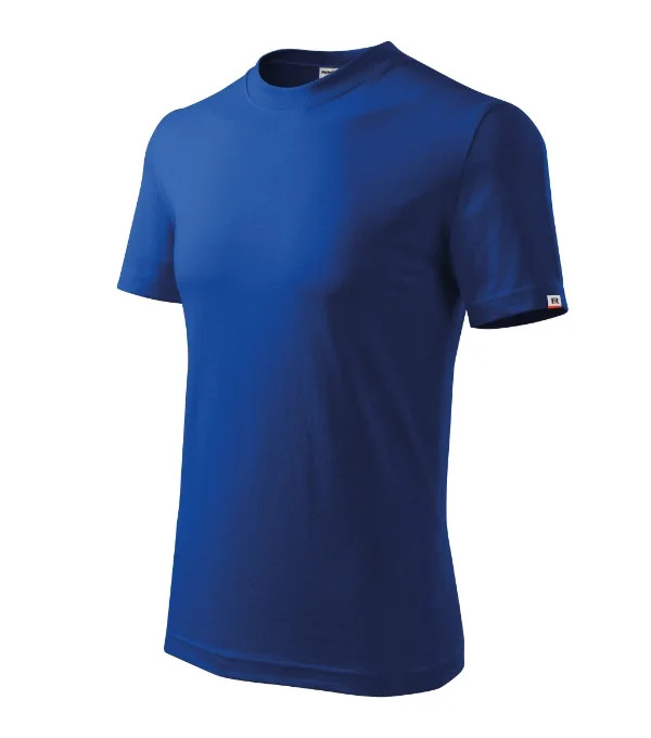 Base tričko unisex královská modrá 05 (brand label) 4XL