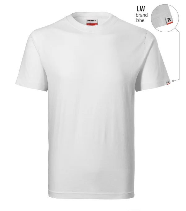Recall tričko unisex bílá 00 (brand label) L