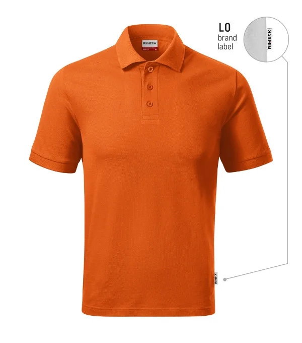 Resist Heavy Polo polokošile pánská oranžová 11 (brand label) 2XL