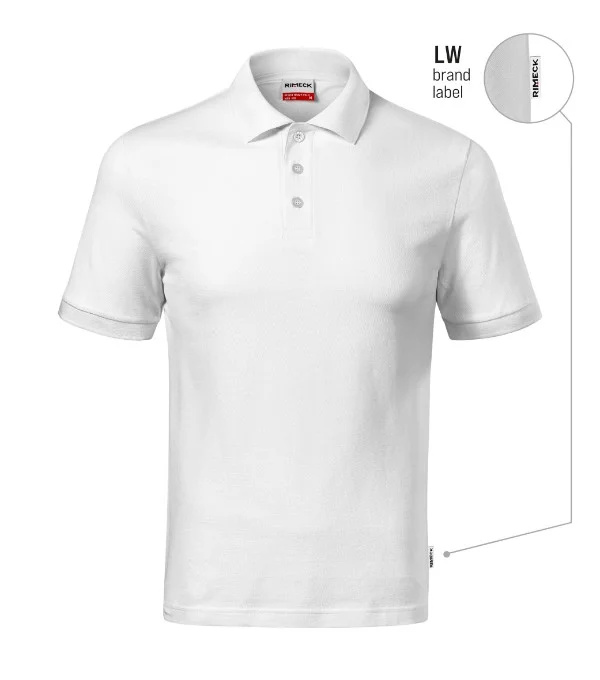 Resist Heavy Polo polokošile pánská bílá 00 (brand label) L