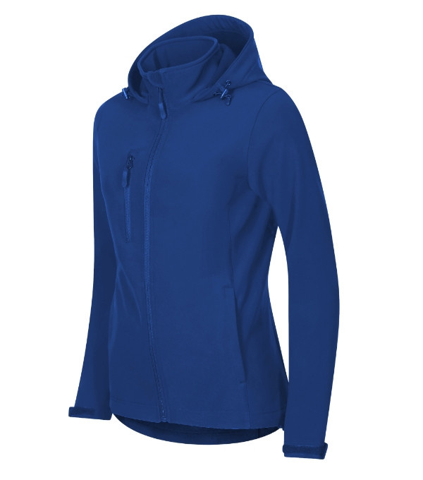 Trail softshellová bunda dámská královská modrá 3XL