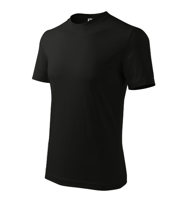Classic tričko unisex černá 4XL