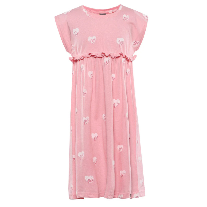 Dětské šaty nax NAX ESEQO candy pink 140-146
