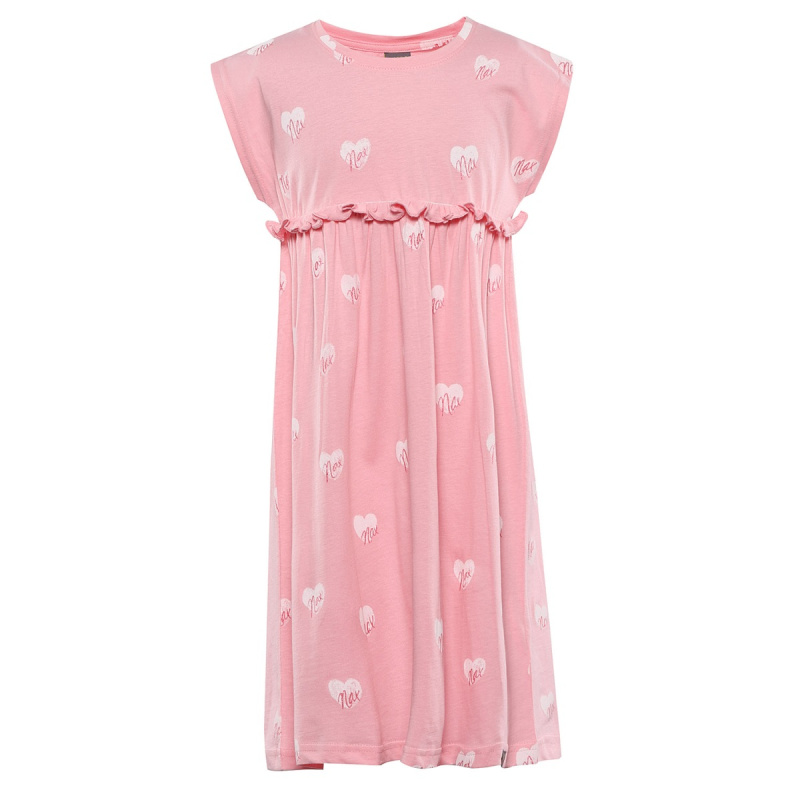 Dětské šaty nax NAX ESEQO candy pink 152-158