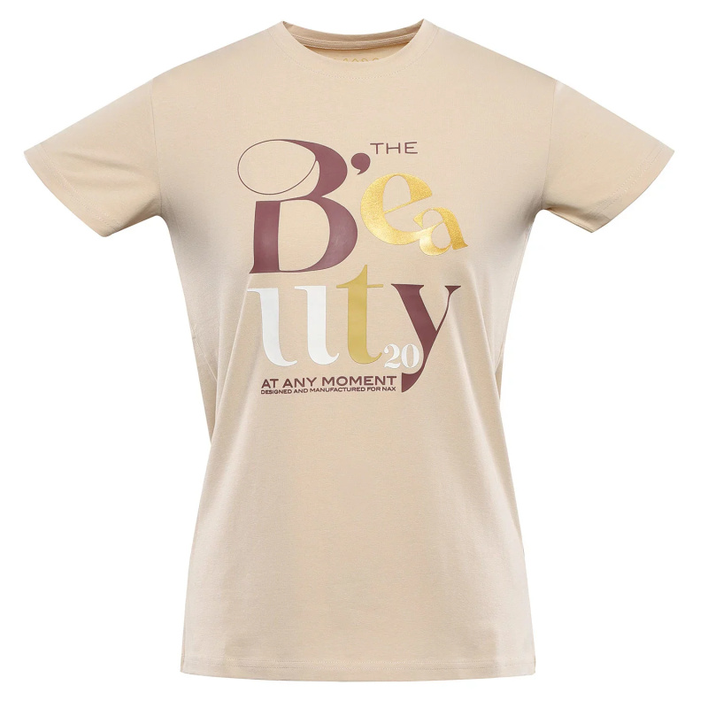 Dámské triko nax NAX NERGA shifting sand S