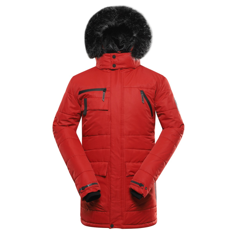 Pánská bunda s membránou ptx alpine pro werd červená l