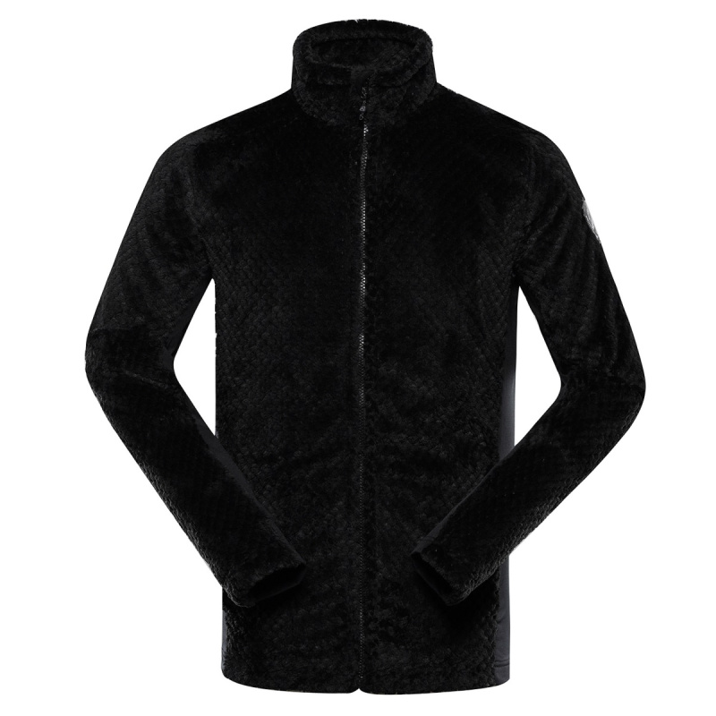 Pánská hřejivá mikina alpine pro lomm černá 3xl