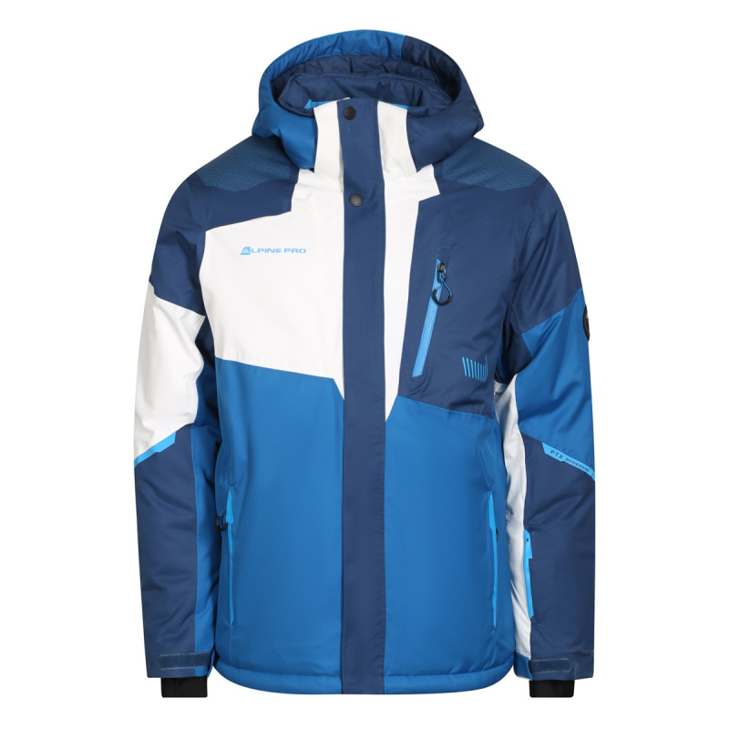 Pánská lyžařská bunda s membránou ptx snow alpine pro dear modrá 4xl