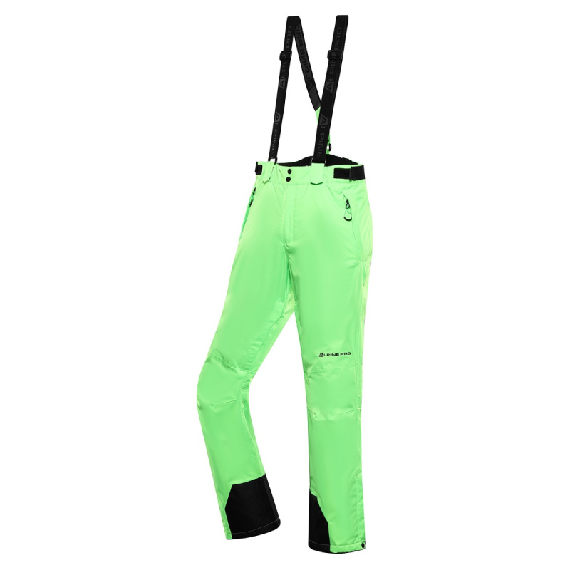 Pánské lyžařské kalhoty s membránou ptx snow alpine pro edes zelená m